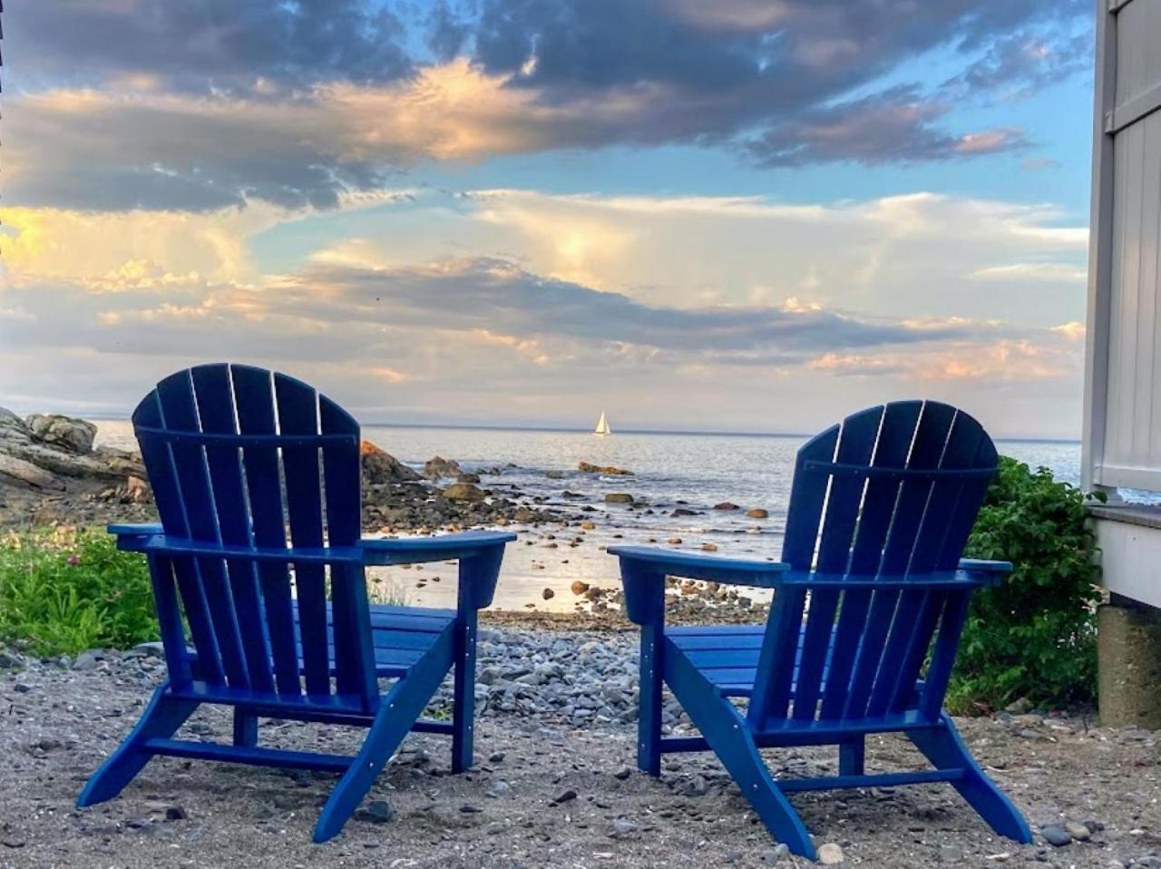 Perkins Cove Oceanfront Cottage 오겅키트 외부 사진